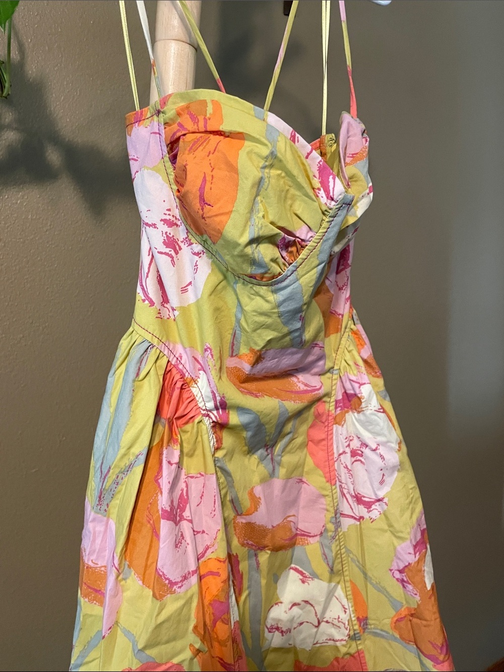 NWT Free People Dafodil Printed Dress - Picture 5 of 10